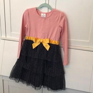 Hanna Anderson size 120 tulle ruffle dress
